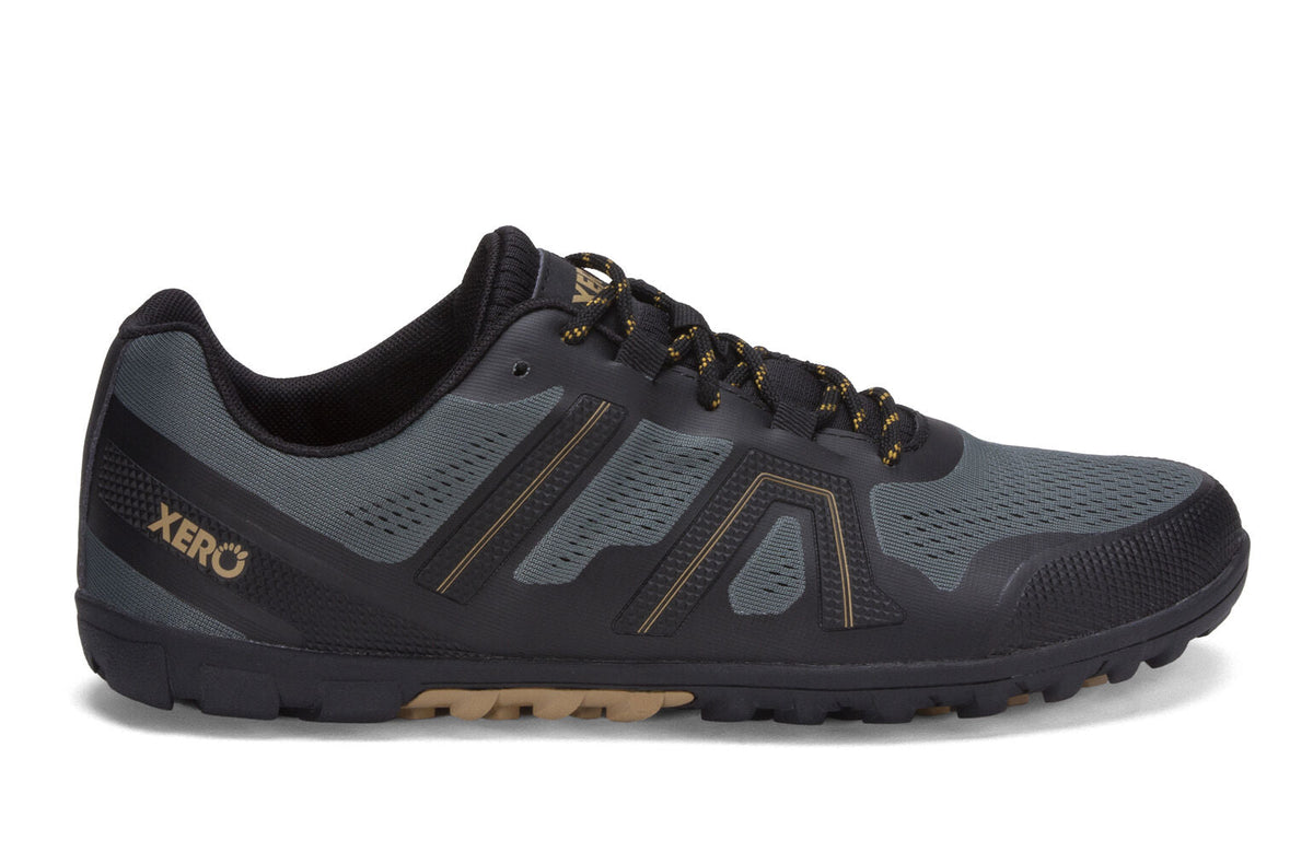 Xero Mens Mesa Trail II Trail Running Barefoot Shoes Zero Drop - Forest Green