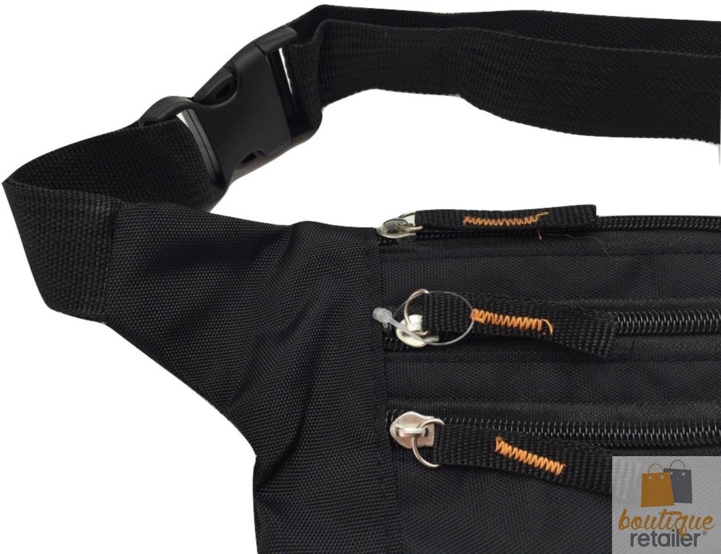 Travel Money Belt Passport Wallet Pouch Card Waist Credit Card Holder Bum Bag-2