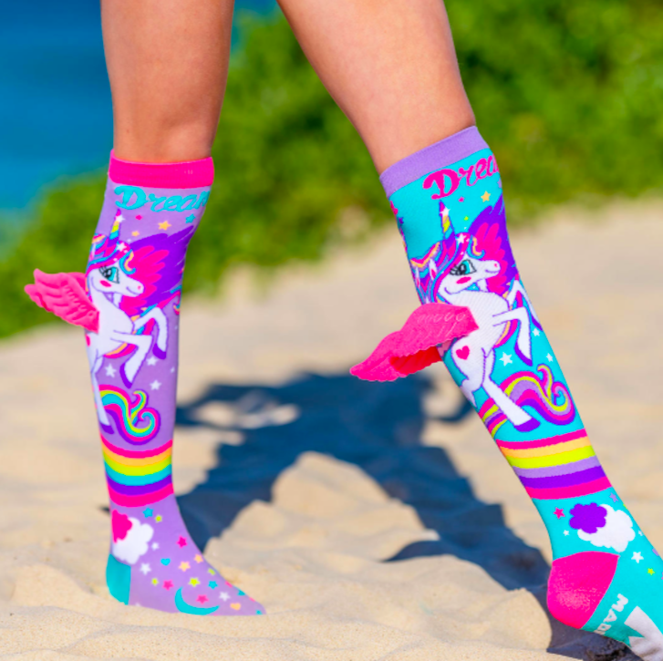 MADMIA Mini Pony Kids & Adults Long Knee High Socks - Girl’s Pair - Multicolour