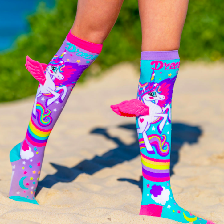 MADMIA Mini Pony Kids & Adults Long Knee High Socks - Girl’s Pair - Multicolour