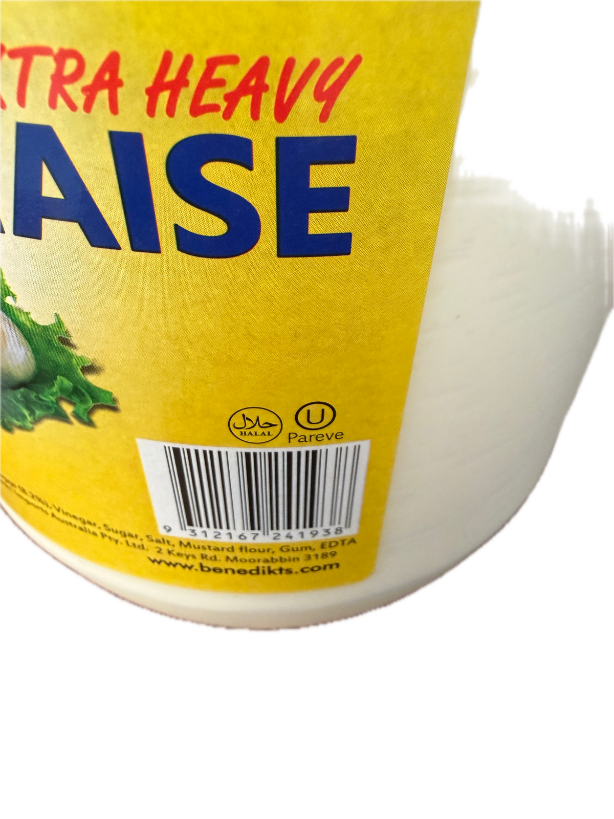2.26kg Davids Kosher Salt + 3.78 Litres Benny's Extra Heavy Kosher Halal Mayonnaise