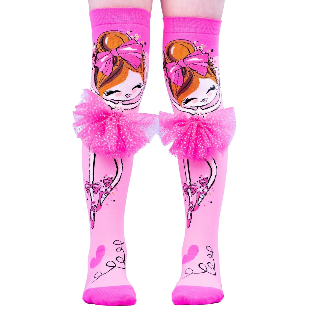 MADMIA Ballerina Socks Knee High Girls Childrens Kids Socks One Size