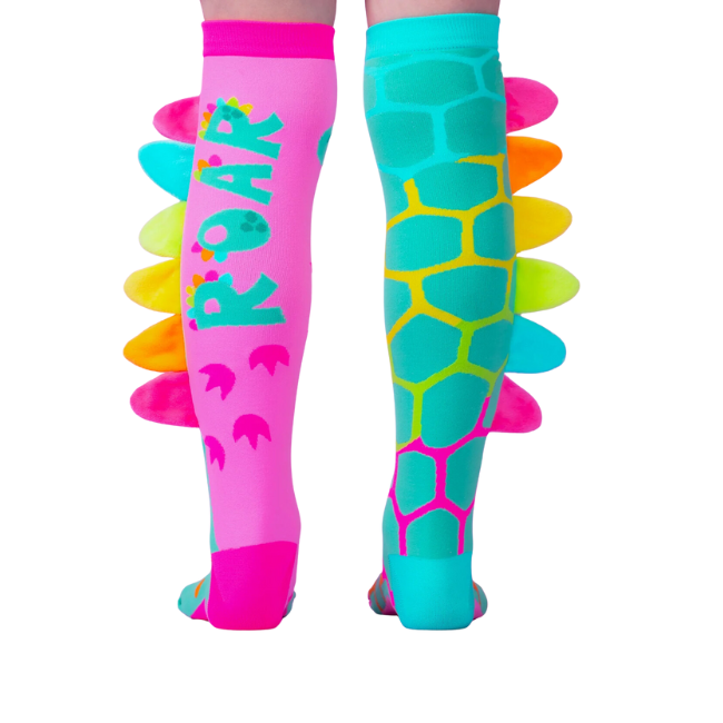 MADMIA Kids Childrens Roar Knee High Socks - Ages 6-99