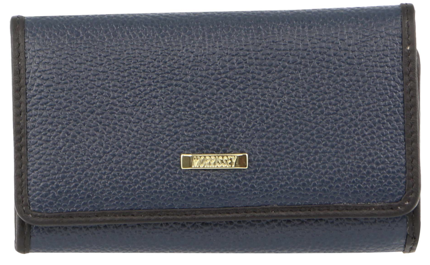Morrissey Womens Card Holder Leather Wallet Coin Clutch Purse Organizer Cute Girl Ladies - Navy-2