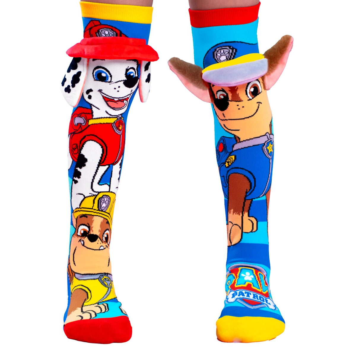 MADMIA Paw Patrol Knee High Kids Childrens Socks One Size