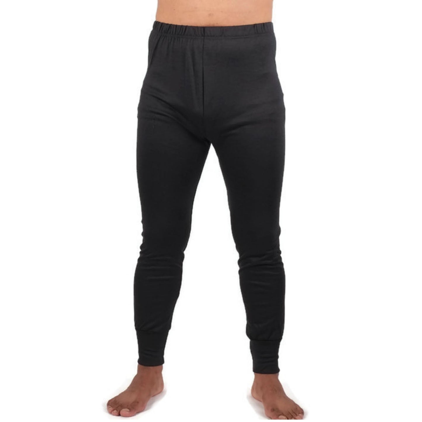 MERINO SKINS Mens Classic Long Johns Wool Thermal Pants Underwear - Navy-5