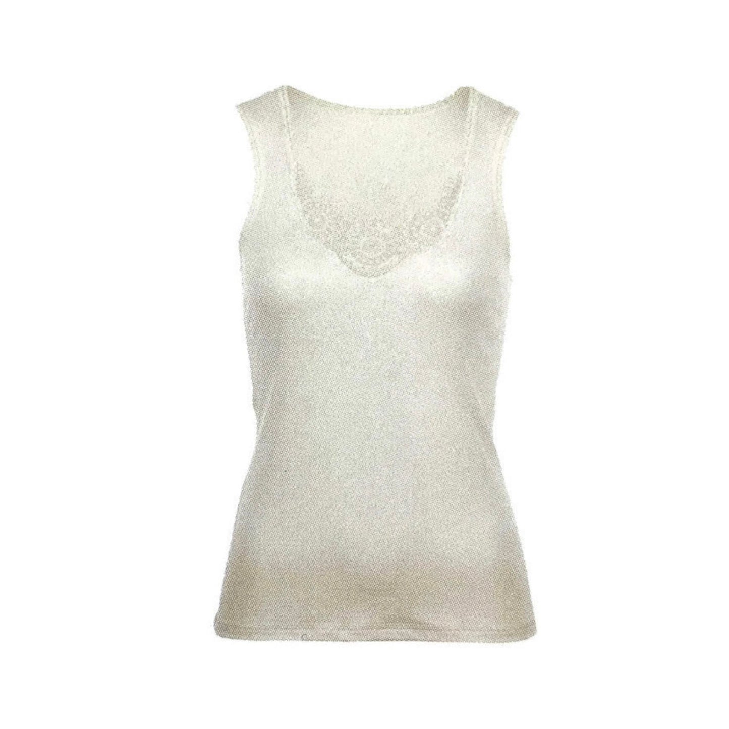 MERINO SKINS Ladies Dianthe Tank Top Thermal Merino Wool Rich Thermals - Natural-3