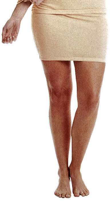 MERINO SKINS Womens Mini Slip Under Skirt Thermal Wool Wool Underwear - Skin-0