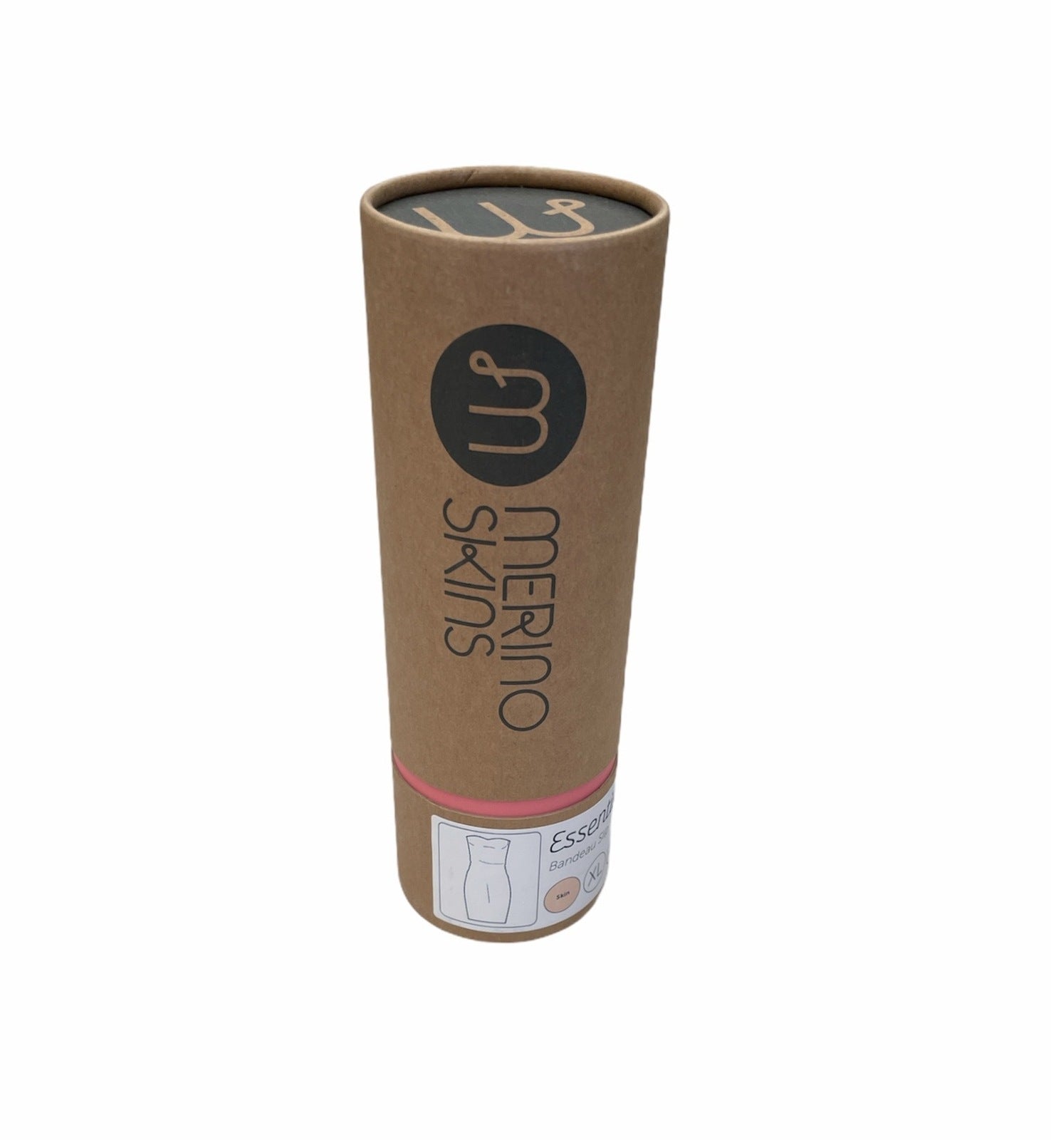 MERINO SKINS Womens Essential Bandeau Slip Thermal Underwear Top - Skin-1