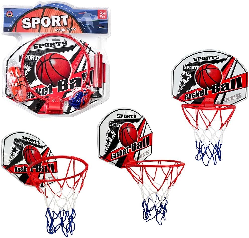 Mini Basketball Hoop Ring Kids Toy Children Door Indoor Hang Backboard-3