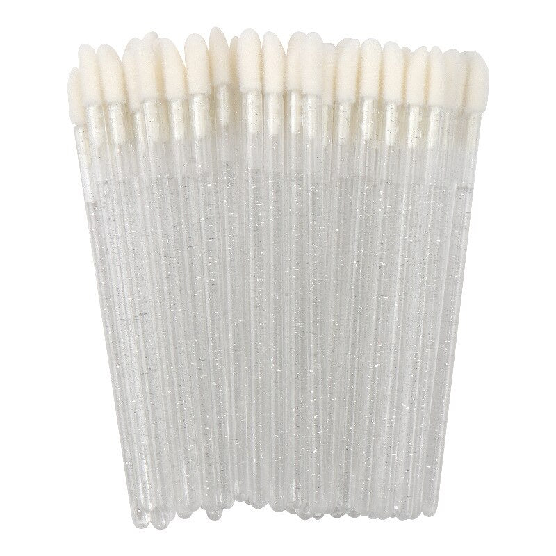 Miosh Disposable Lip Wands 50PCS - White-0
