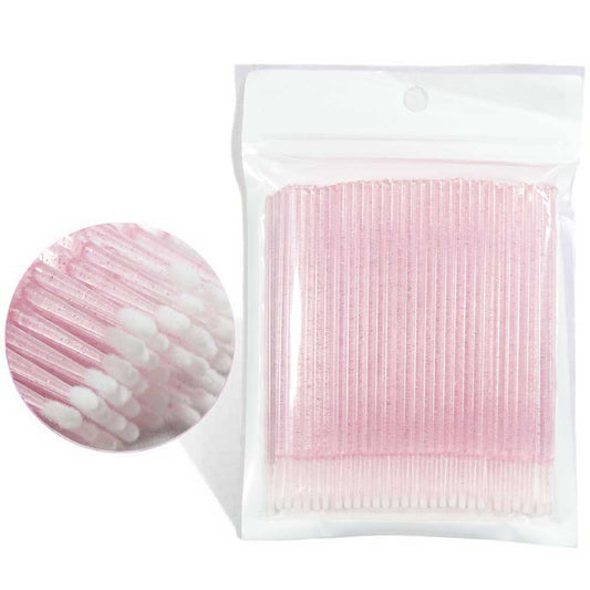 Miosh Disposable Micro Applicator Brush 100PCS - Pink-0