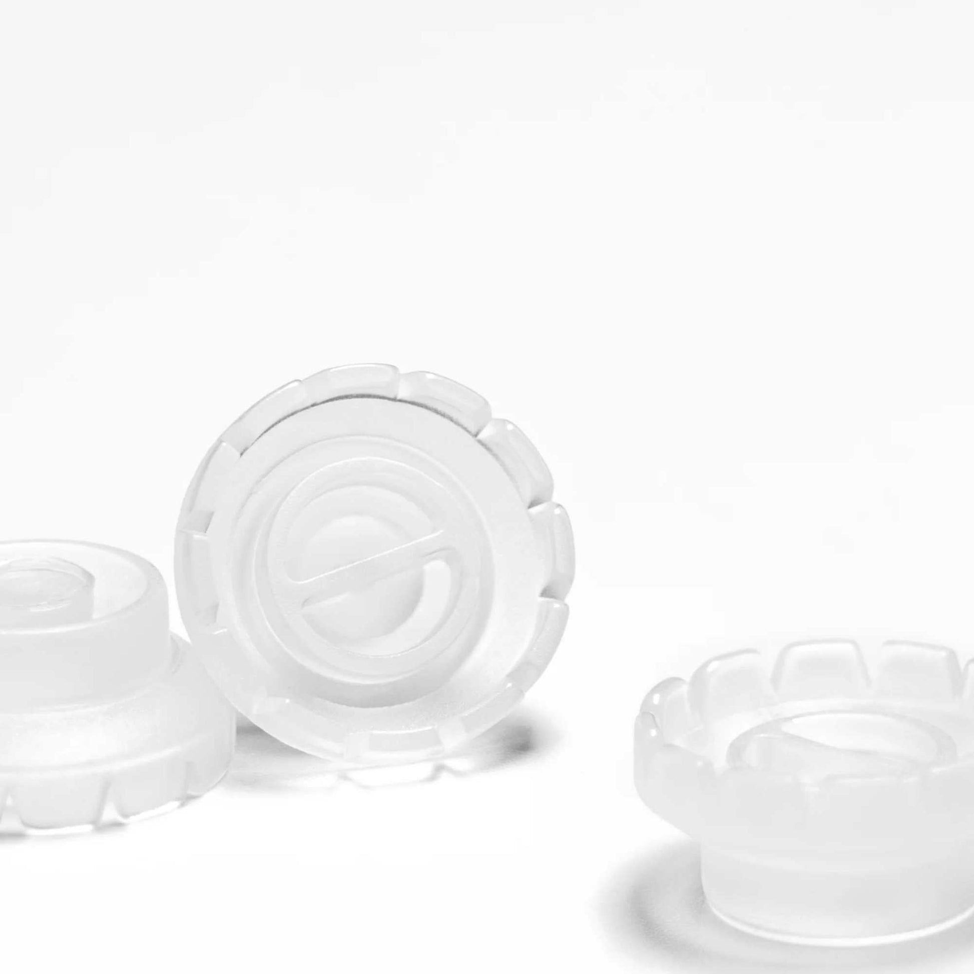 Miosh Eyelash Adhesive Cups 100 PCS - Blossom Eye Lash Extensions Glue Holder-0