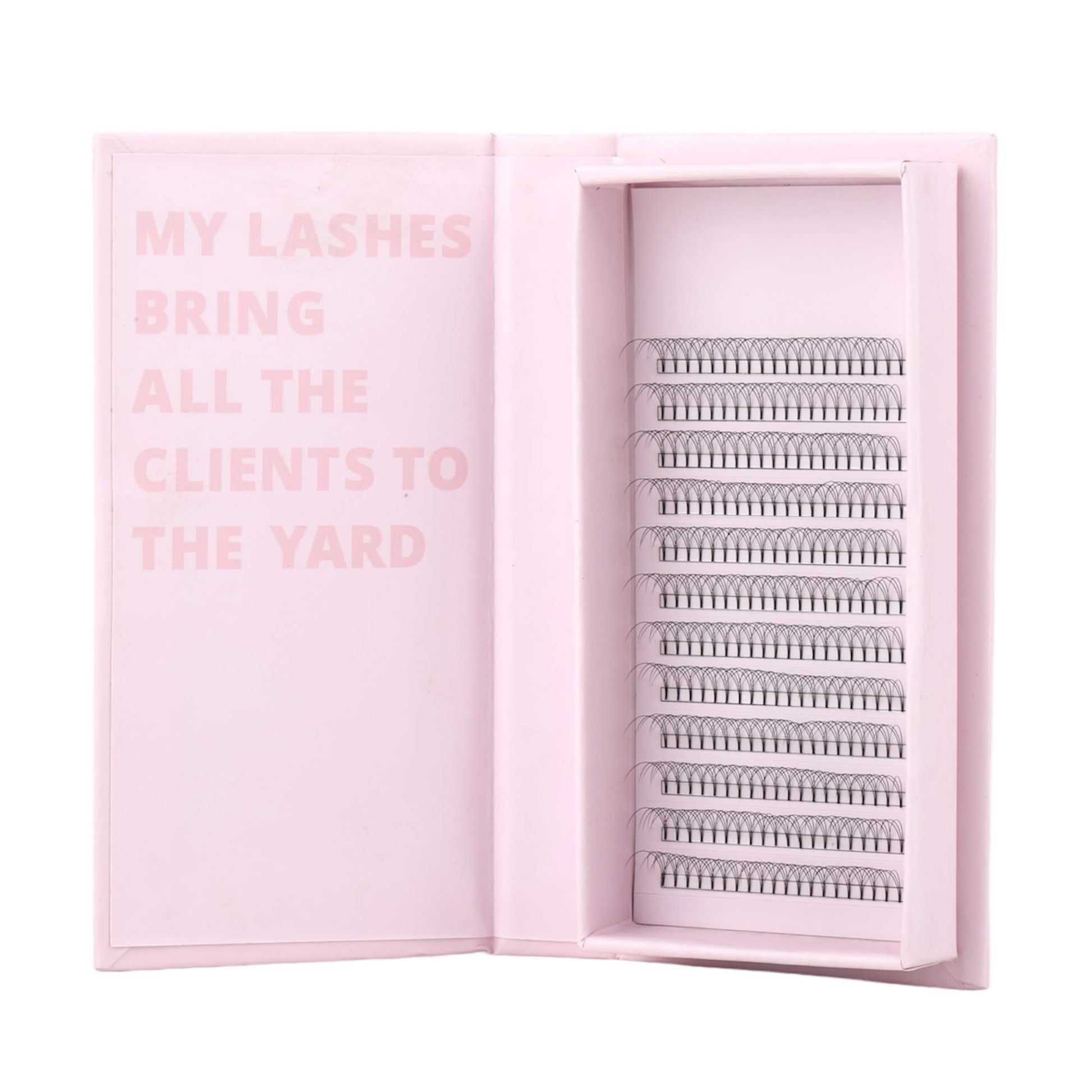 Miosh Eyelash Extensions - 3D Premade Volume Short Stem Eye Lash 0.10 / D CURL-0