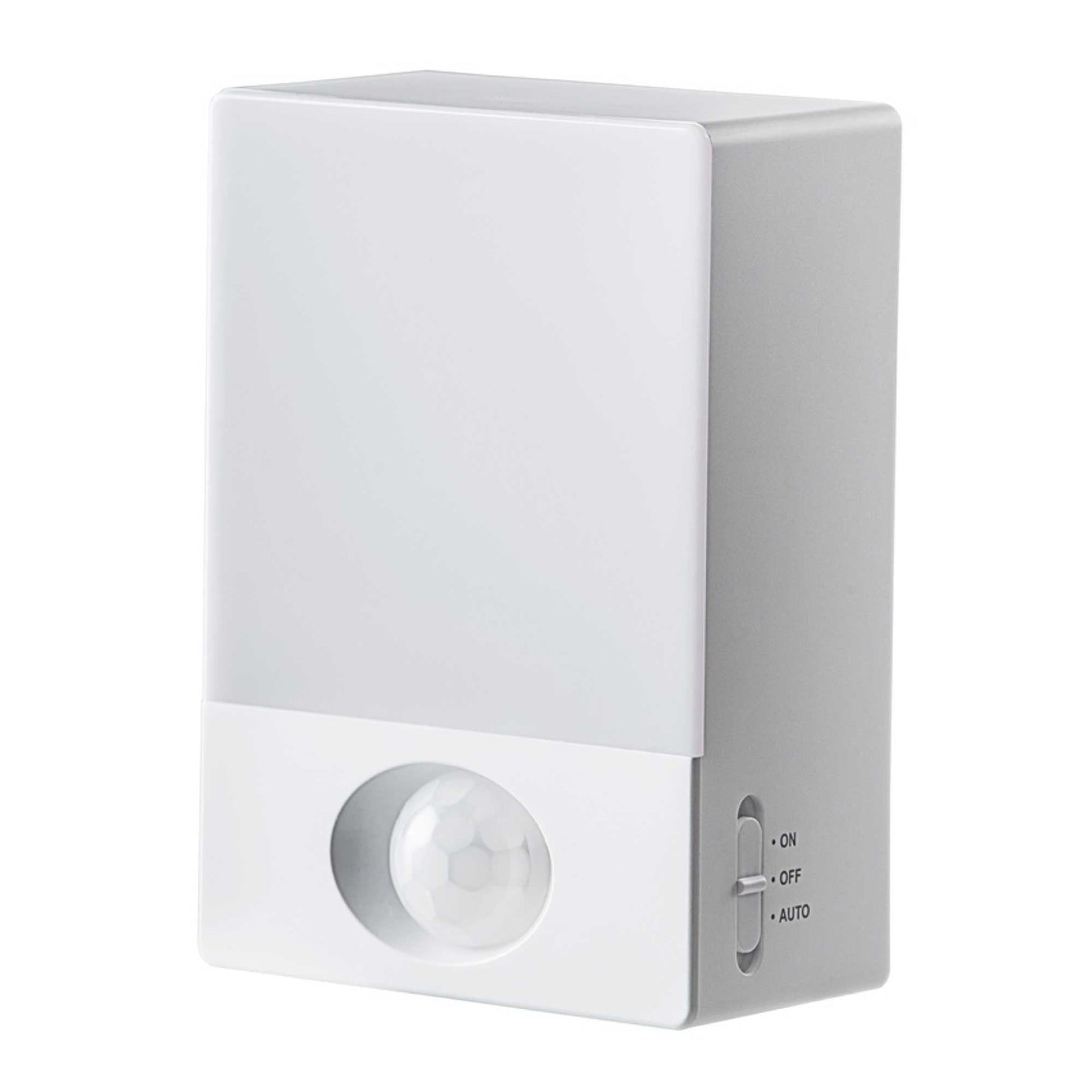 Motion Activated LED Light - Square Portable Hanging Battery Night Sensor Lamp-0