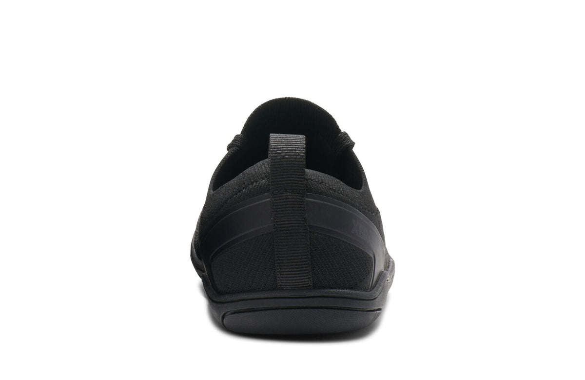 Xero Womens Nexus Knit Barefoot Shoes Zero Drop Sneakers in Black/Black