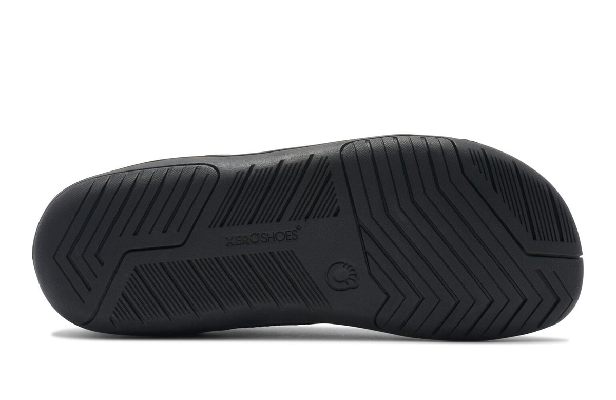 Xero Womens Nexus Knit Barefoot Shoes Zero Drop Sneakers in Black/Black