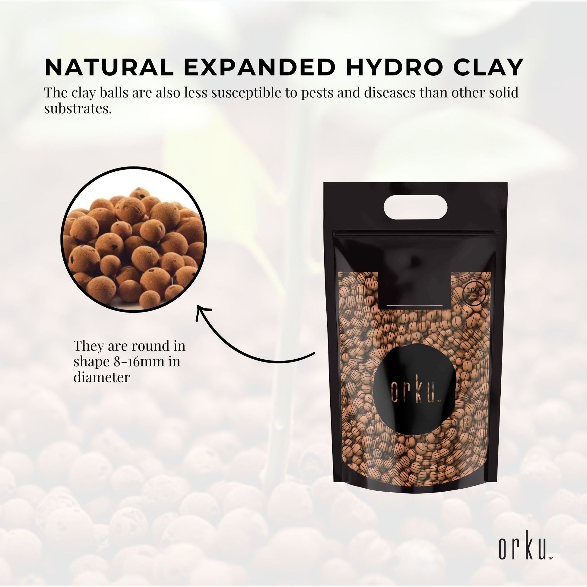 Natural Hydro Clay Balls - Premium Hydroponic Expanded Plant Growing Medium Bulk-2
