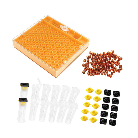 Nicot Queen Bee Rearing System Kit - Basic No Graft Jenter Starter Beekeeping-0
