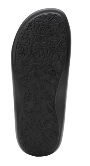 Alegria Womens ODE Thongs Flip Flops Sandals Clog - Black-4
