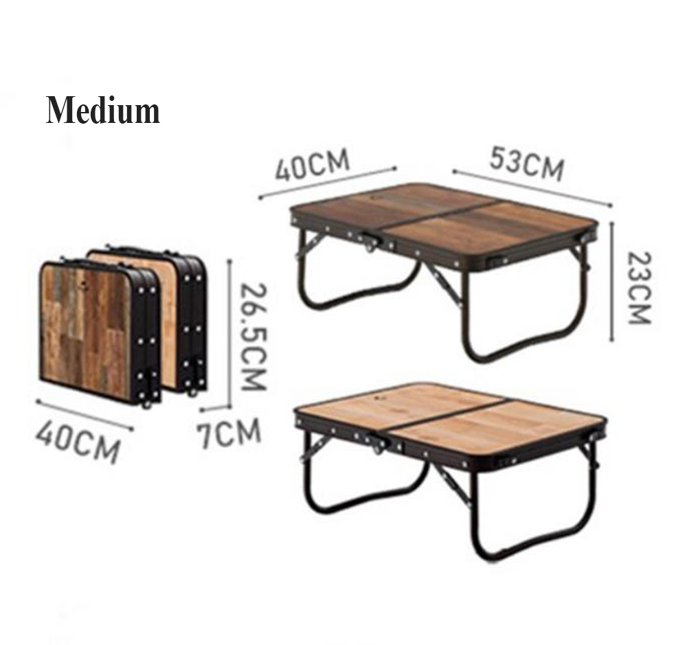 Naturehike Ultralight Foldable Table Aluminium BBQ Camping Furniture Folding Des