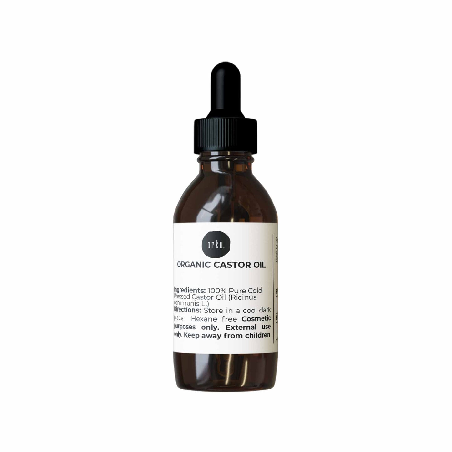 Organic Castor Oil - Hexane Free Cold Pressed Anti Oxidant Skin Hair Care-5