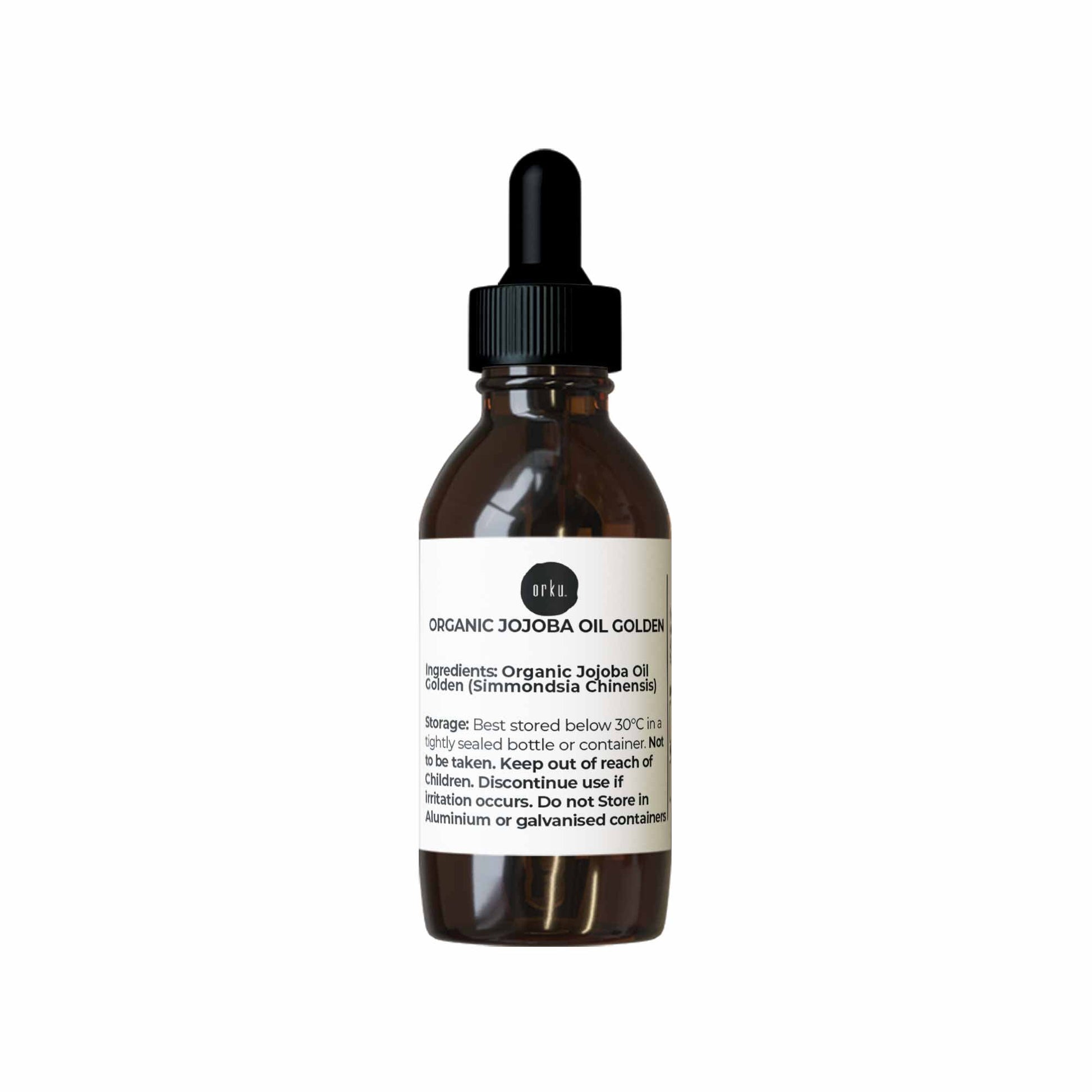Organic Jojoba Oil - Golden Pure Cold Pressed Seed For Hair Skin Nails-5