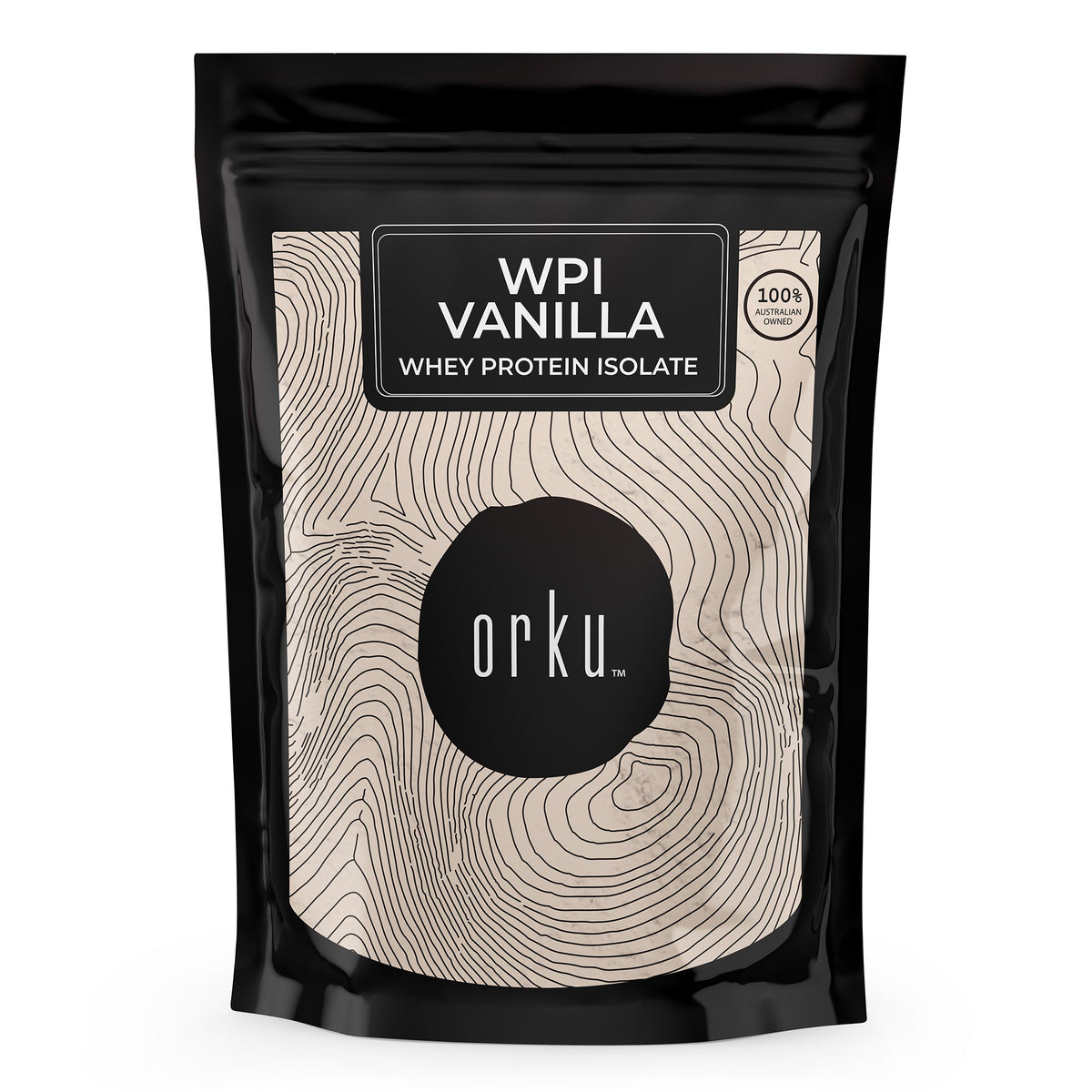 Orku 2Kg Whey Protein Isolate WPI Vanilla Powder-0