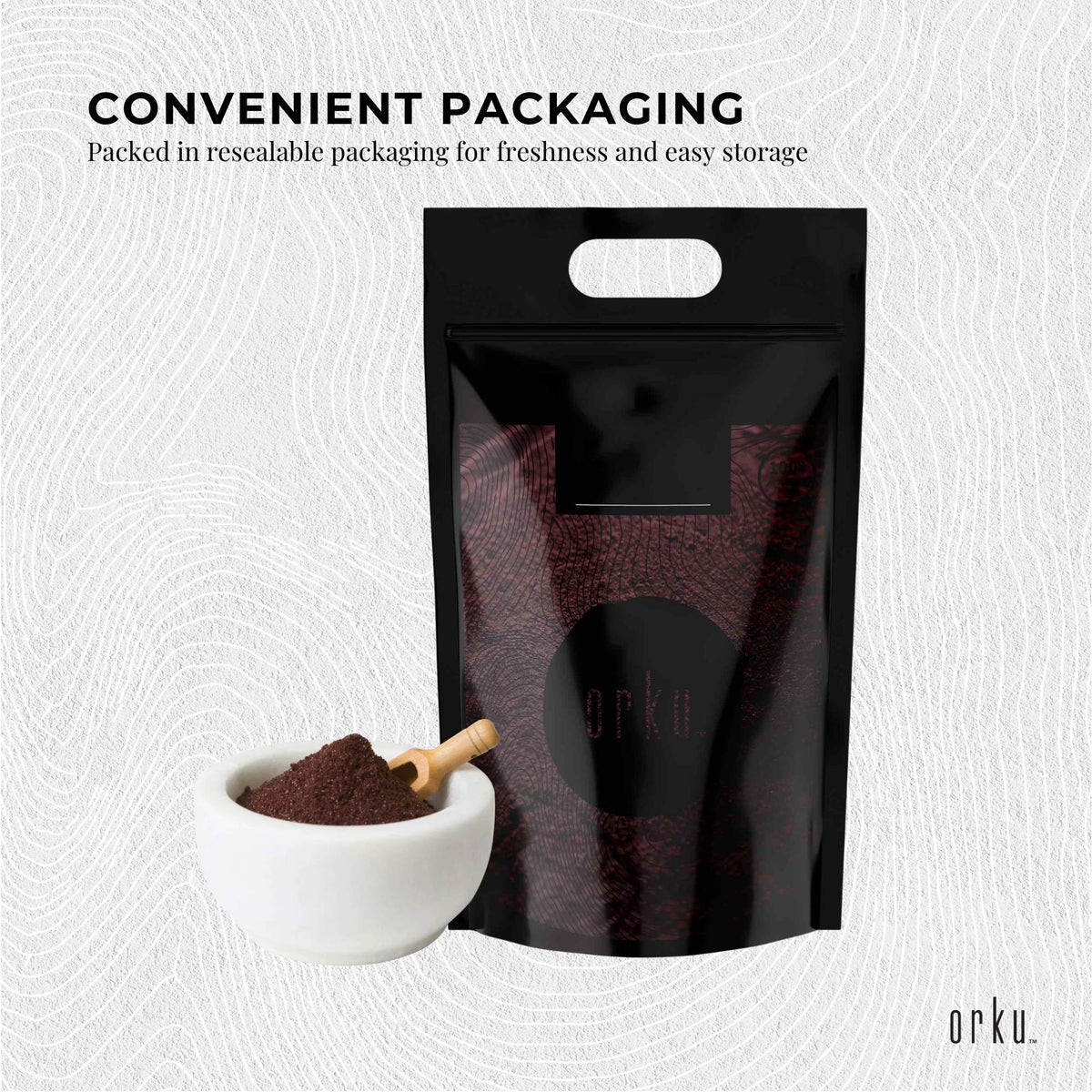 Orku 10Kg Organic Acai Powder Brazilian Berry Smoothie Bowl Ingredient-2