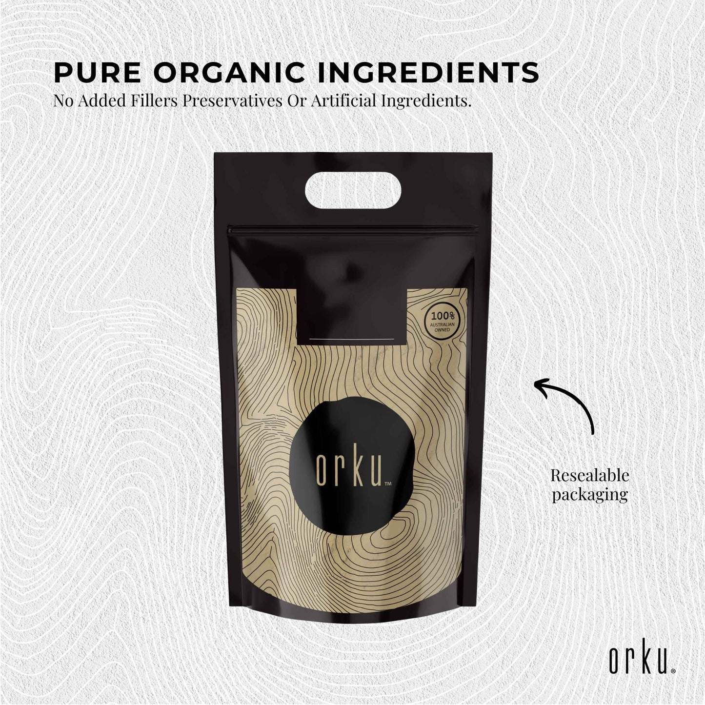 Orku 10Kg Organic Amla Powder - Indian Gooseberry Amalaki Fruit Powder-2