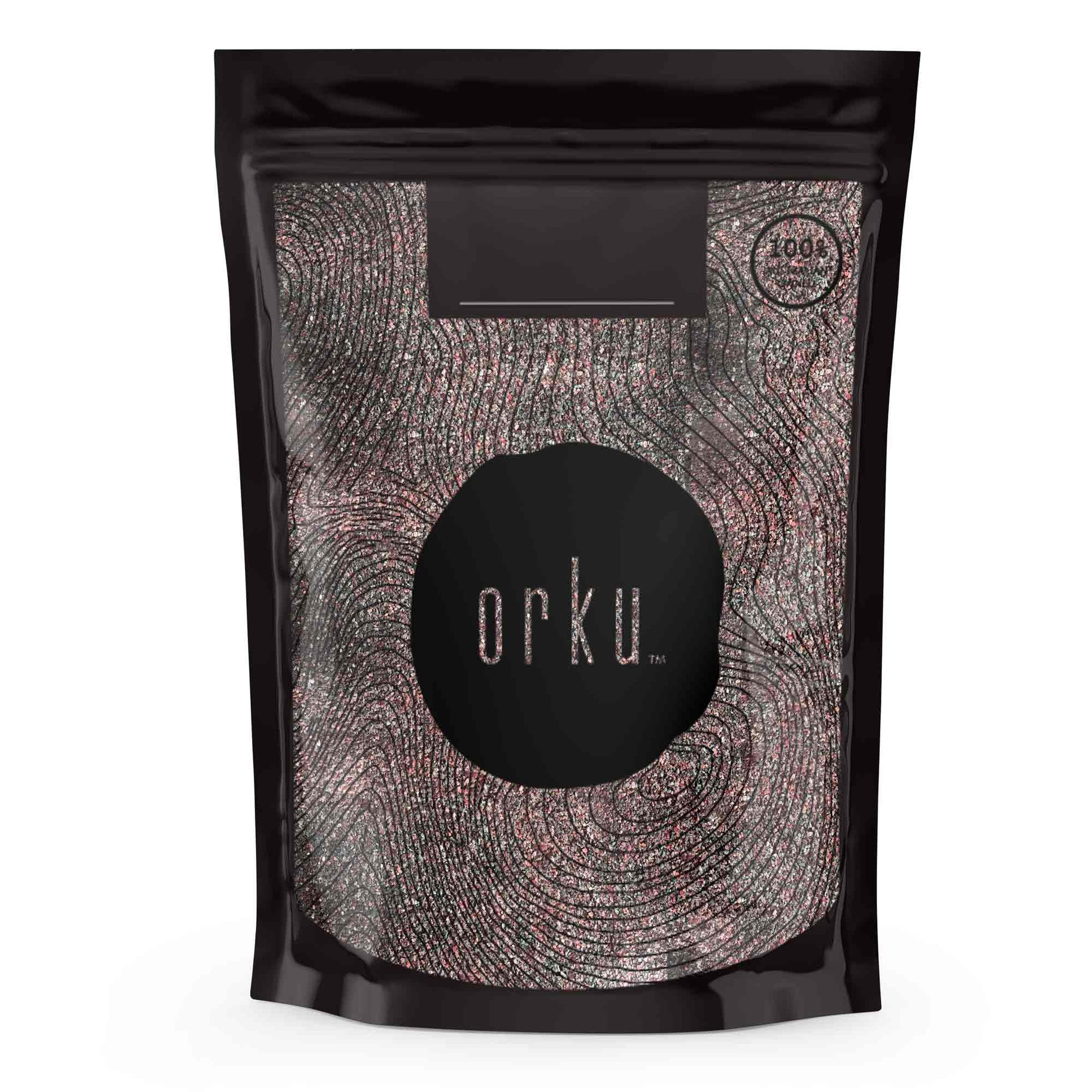 Orku 1Kg Himalayan Fine Grain Black Salt Kala Namak Table Salt-0