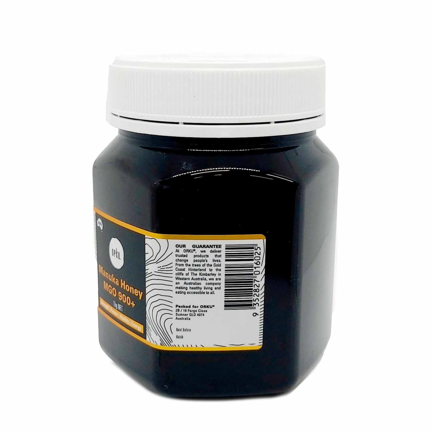 Orku 1Kg MGO 900+ Australian Manuka Honey - 100% Raw Natural Pure Jelly Bush-2