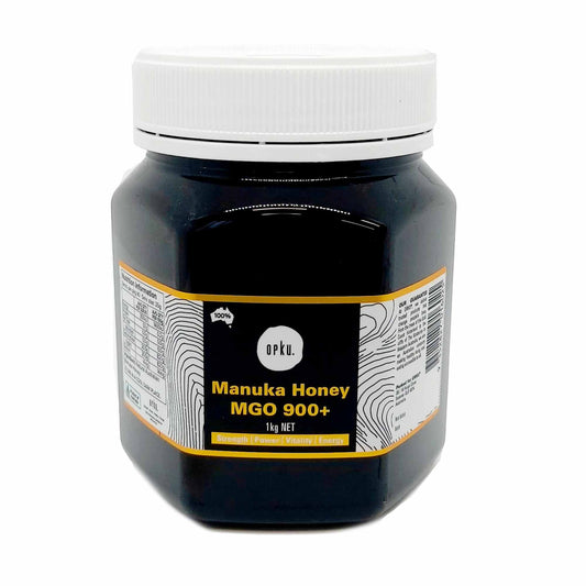 Orku 1Kg MGO 900+ Australian Manuka Honey - 100% Raw Natural Pure Jelly Bush-0