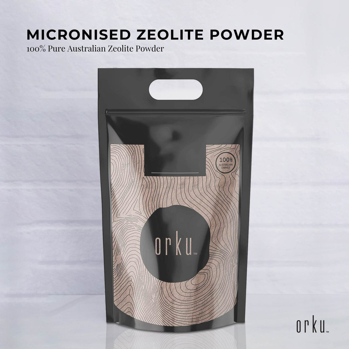 Orku 20Kg Ultrafine Micronised Zeolite Powder - Natural Clinoptilolite Mineral-1