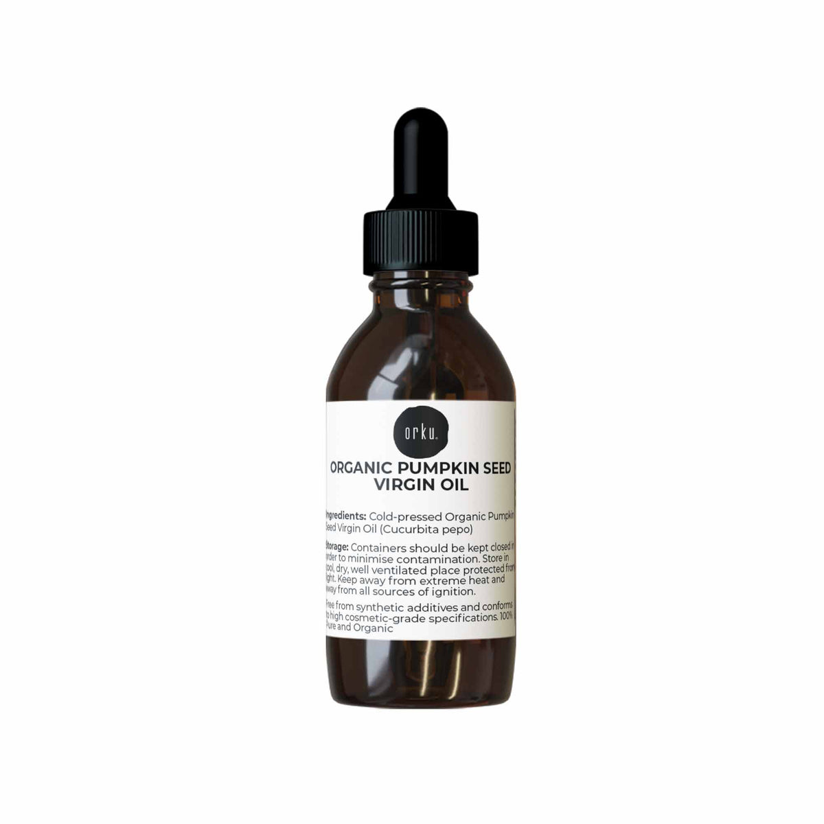 Orku 25ml Organic Pumpkin Seed Virgin Oil Cold Pressed Cosmetic Grade-0