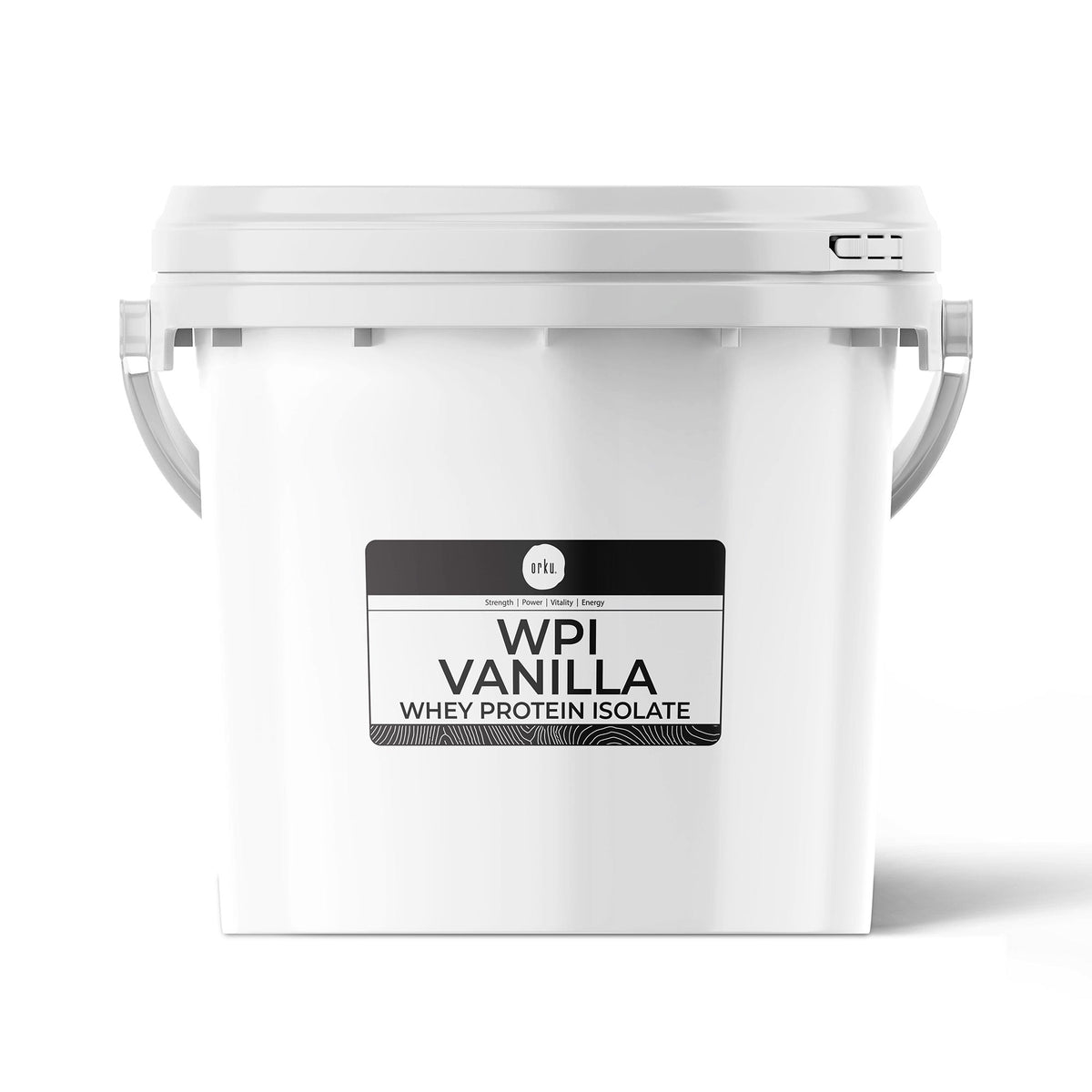Orku 2Kg Whey Protein Isolate WPI Vanilla Powder Tub-0