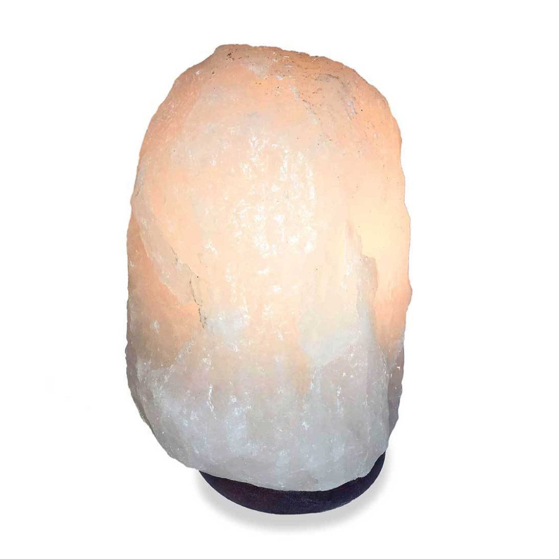 Orku 3-5Kg Himalayan White Salt Lamp - Natural Rock Shape Night Light-0