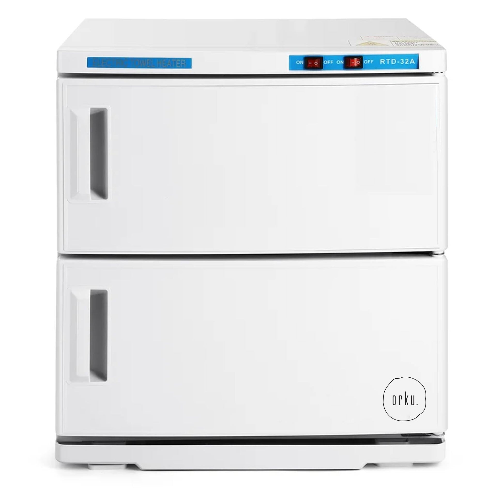 Orku 32L White UV Electric Towel Warmer Steriliser Cabinet Salon Heat Sanitiser-0