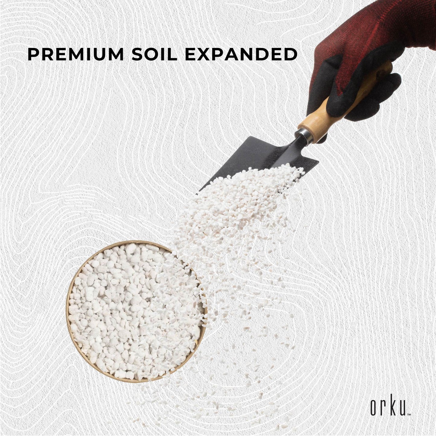 Orku 50L Perlite Super Coarse Premium Soil Expanded Medium Plants Hydroponics-2
