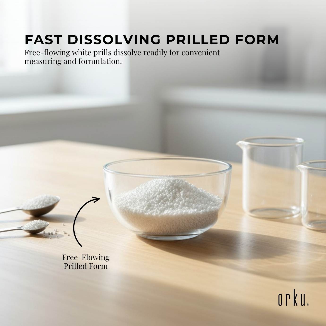 Orku 5Kg Sodium Benzoate USP/FCC Grade Prills – E211 Preservative CAS 532-32-1-4