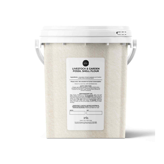 Orku 700g Fossil Shell Flour Tub - Livestock Garden Diatomaceous Earth-0