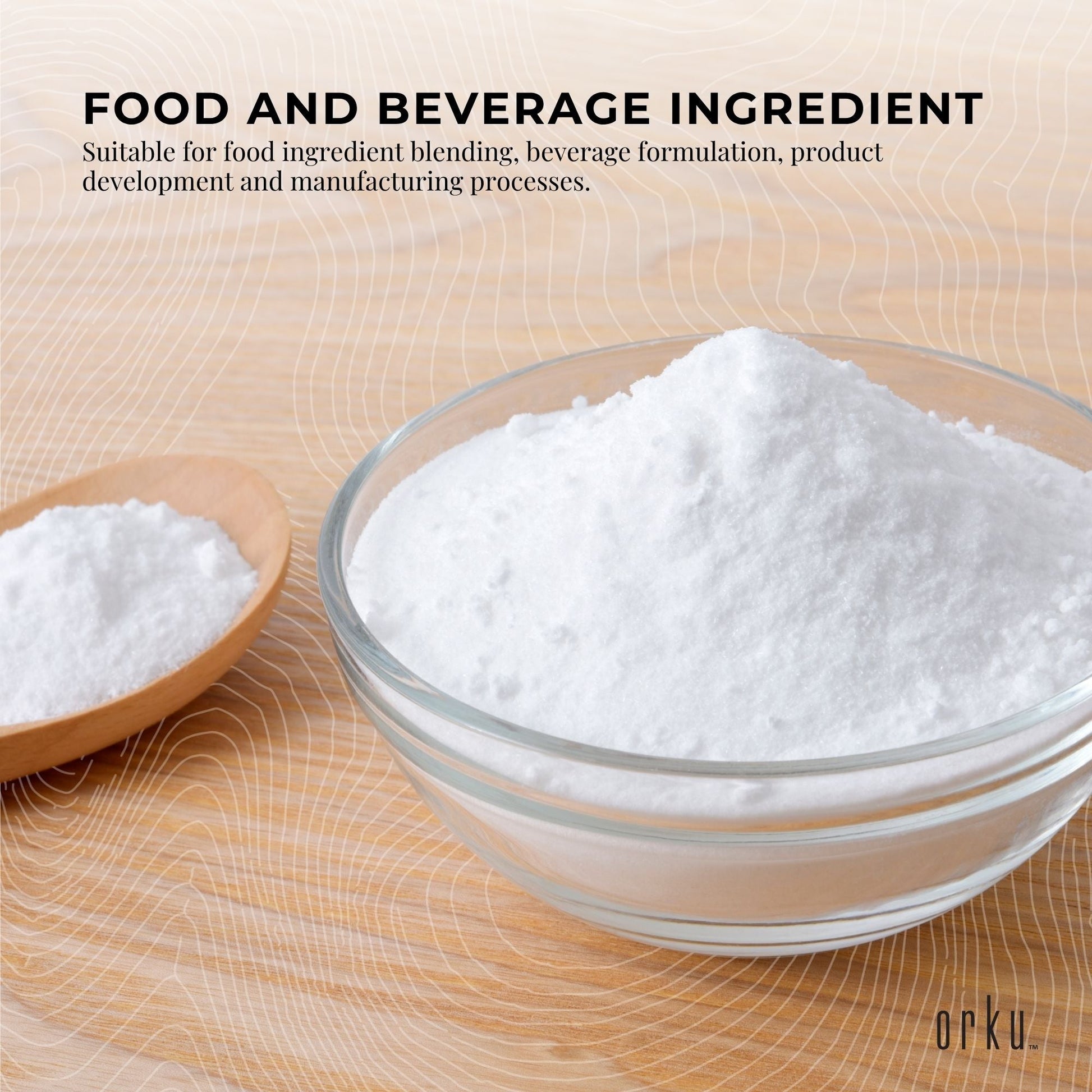 Orku Bulk 10Kg Taurine Powder High Purity L-Taurine Amino Acid Ingredient-3
