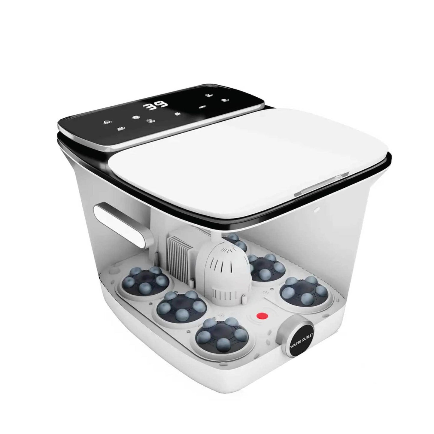 Orku Foot Spa Automatic Water Heating Massager - Electric Pedicure Bath-0