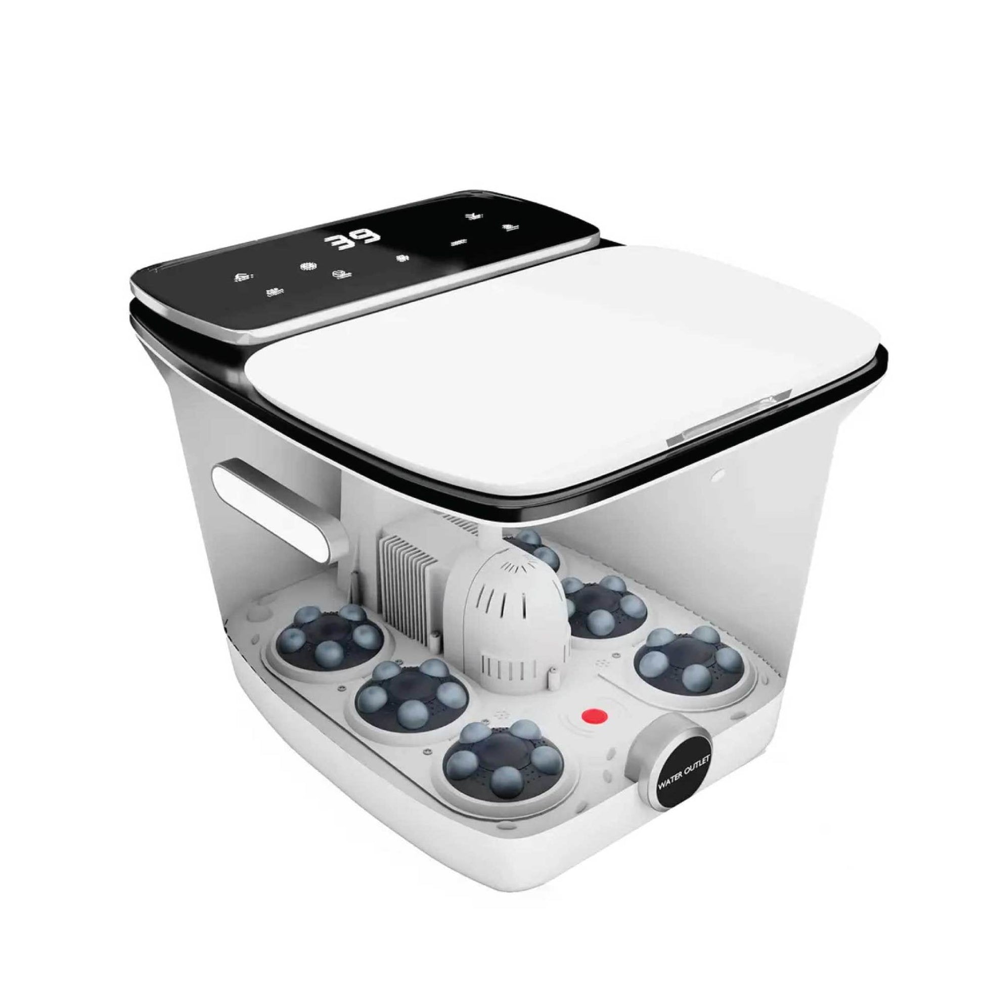 Orku Foot Spa Automatic Water Heating Massager - Electric Pedicure Bath-0