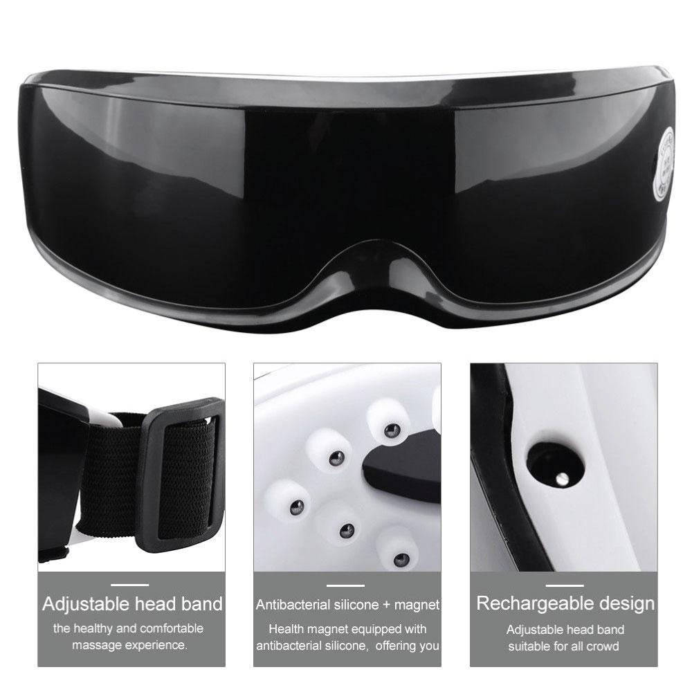 Orku Magnetic Eye Massager Rechargeable - Wireless Pressure Vibration Electric-2