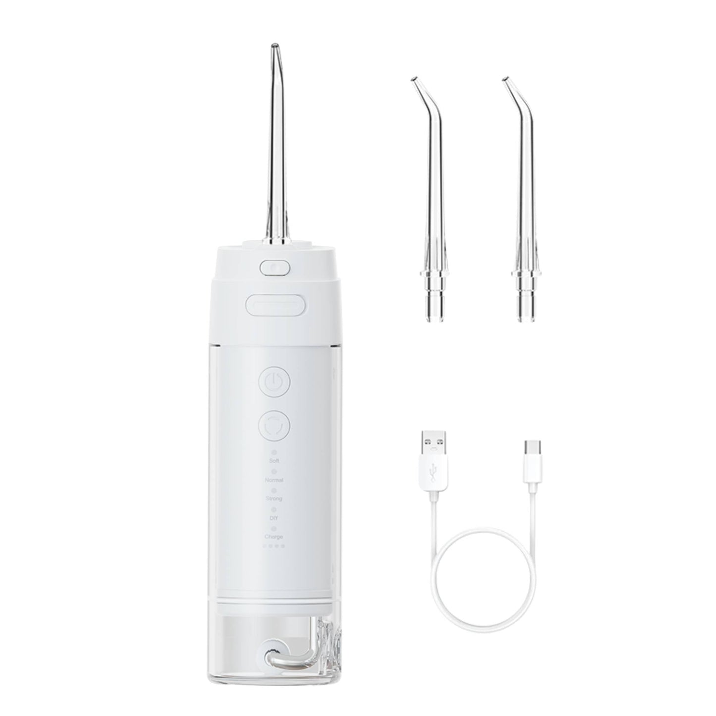 Orku Mini Water Flosser Rechargeable Portable Extendable Travel Oral Irrigator White-0