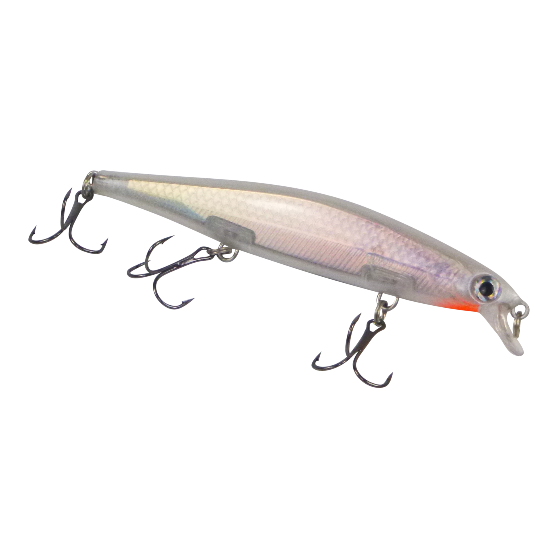 Finesse 'Chudan' 110mm Sinking/Diving Minnow, Ghost Flash-0