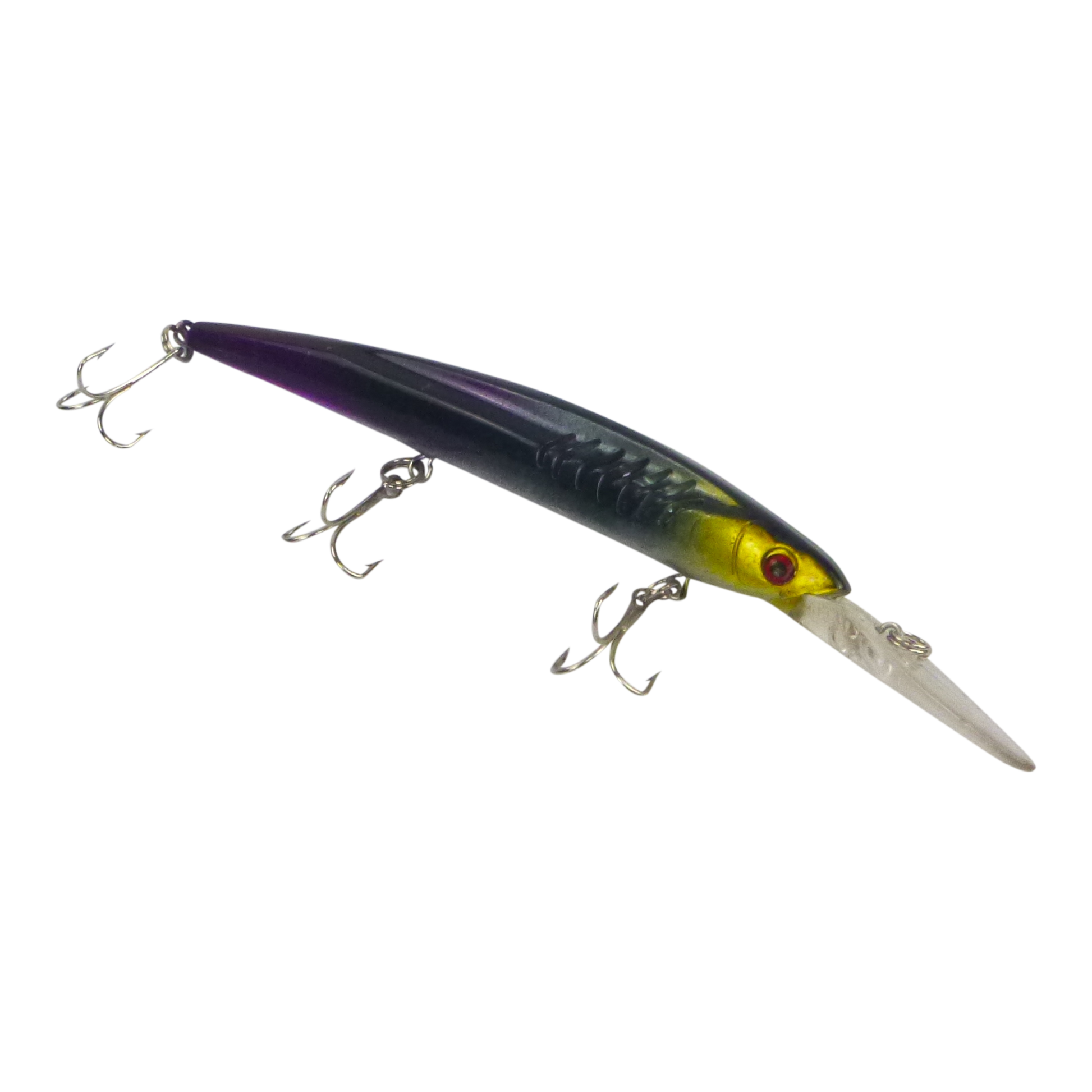 Finesse 'Flash Minnow' Black Gold, 150mm Deep Diving Lure-0