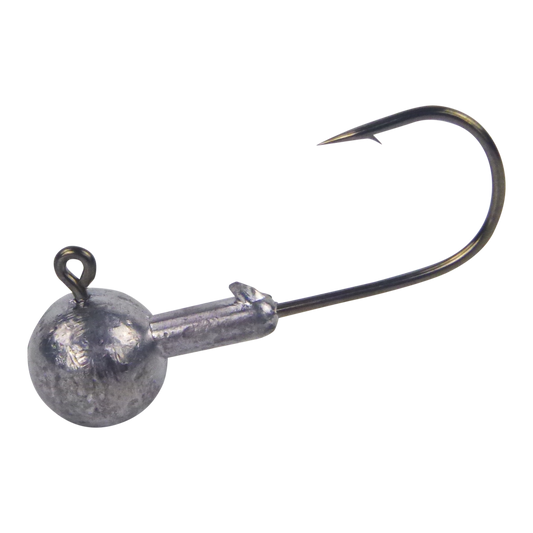 Swimerz Round Jig Head, 1/4 oz #1 Hook, 9 pack-0