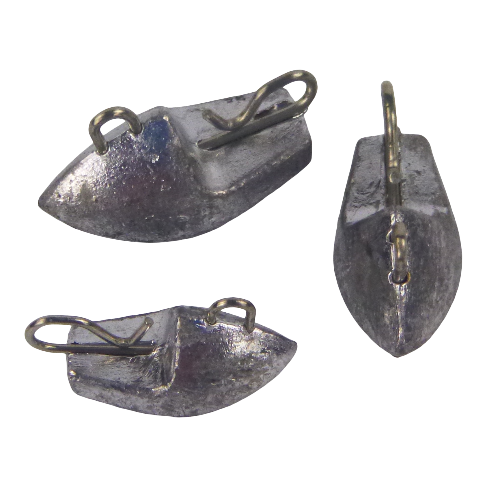 Swimerz 10gm Arrowhead Jig Head, 3/8oz, Lead, Qty 12-1